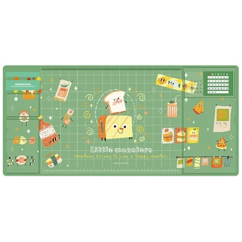 

Oversized Waterproof Mouse Pad Student Writing Pad Office Computer Desk Mat Laptop Cushion Desk Organizer with Calendar