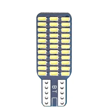 

2PCS Car Decoding LED W5W Single Side Marker Lamp Rear Tailbox Lamp License Plate Lamp T10 3014 33 Lamp Clearance Lights 12V