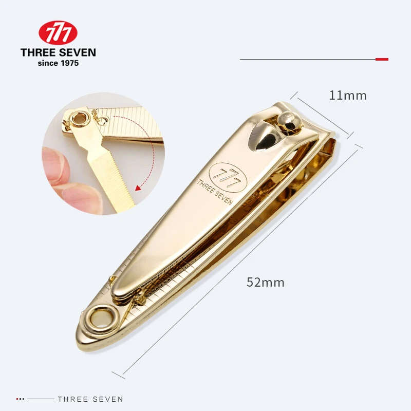 Nail Clipper Trimmers 1Pc Medium-size 14K Gold-plated H-Carbon Steel Pedicure Care Professional Nail Tools nail clipper nail trimmer