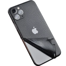 Кожаная наклейка с узором для iPhone 7 8 6 6s Plus задняя пленка тонкая декоративная наклейка для iPhone 11 11Pro Max