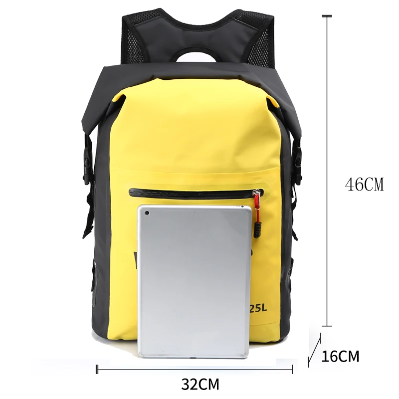  25L Outdoor Waterproof Swimming Bag Backpack Bucket Dry Sack Storage Bag Rafting Sports Kayaking Ca - 32903329755