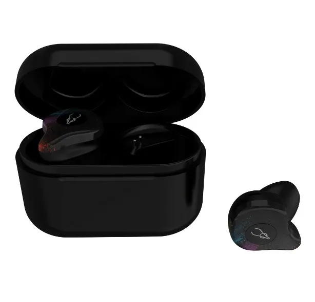 TWS X12 Bluetooth наушники 5,0 TWS Bluetooth наушники спортивные наушники-вкладыши Водонепроницаемая гарнитура Беспроводная зарядка - Цвет: Фиолетовый