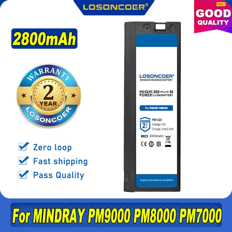 FB1223 Батарея для MINDRAY PM9000 PM8000 PM7000 MEC-1000/2000 медицинский монитор новый
