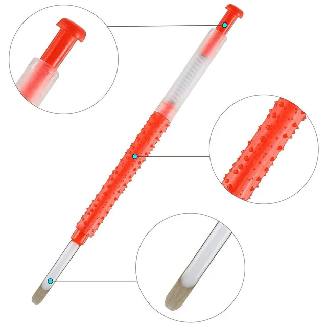 5Db Queen Méh Mozgó Rovar Tűk Méhkirálynő Lárva Apikultúra Visszahúzható Oltóberendezések Méhészeti Eszközök - Image 5