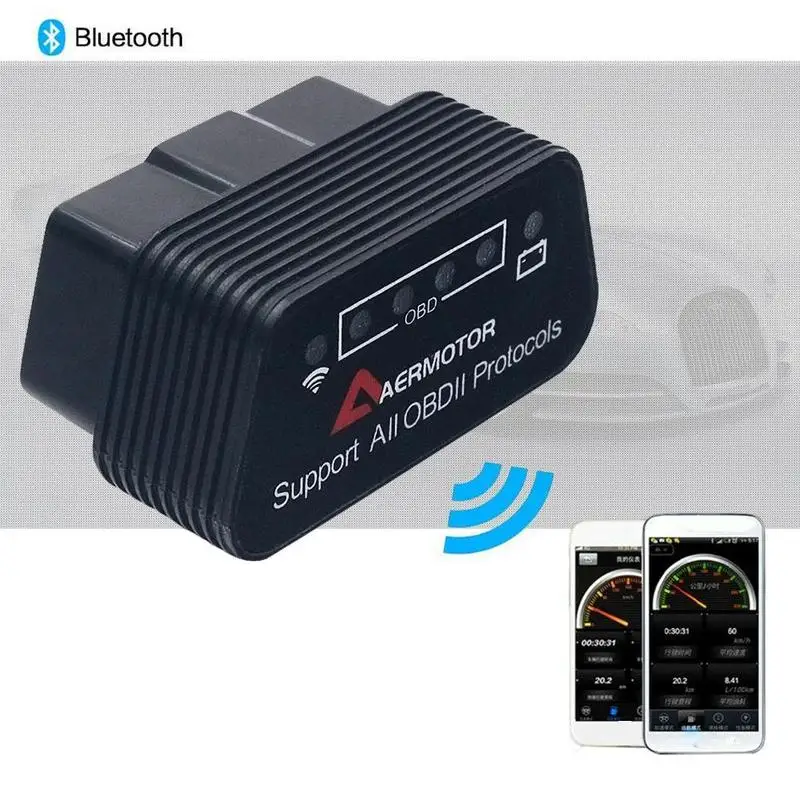 Бренд Aermotor Bluetooth 4,0 ELM327 1,5 Wifi/Bluetooth IOS Android Windows ELM 327 V1.5 для всех OBD2 OBDII протоколов автомобилей