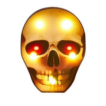 

Halloween Outdoor Decorative String Styling Lamp Night Light Spider Bat Pumpkin Ghost Head Hoe Night Light