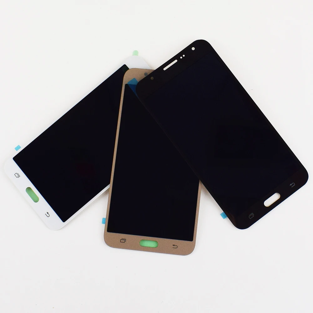 Для samsung Galaxy J7 ЖК-экран j700 SM J700F J700M J700H J700FN DS ЖК-дисплей кодирующий преобразователь сенсорного экрана в сборе рамка