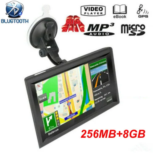 Лидер продаж от производителя 9 дюймов Автомобильный gps навигатор Bluetooth для