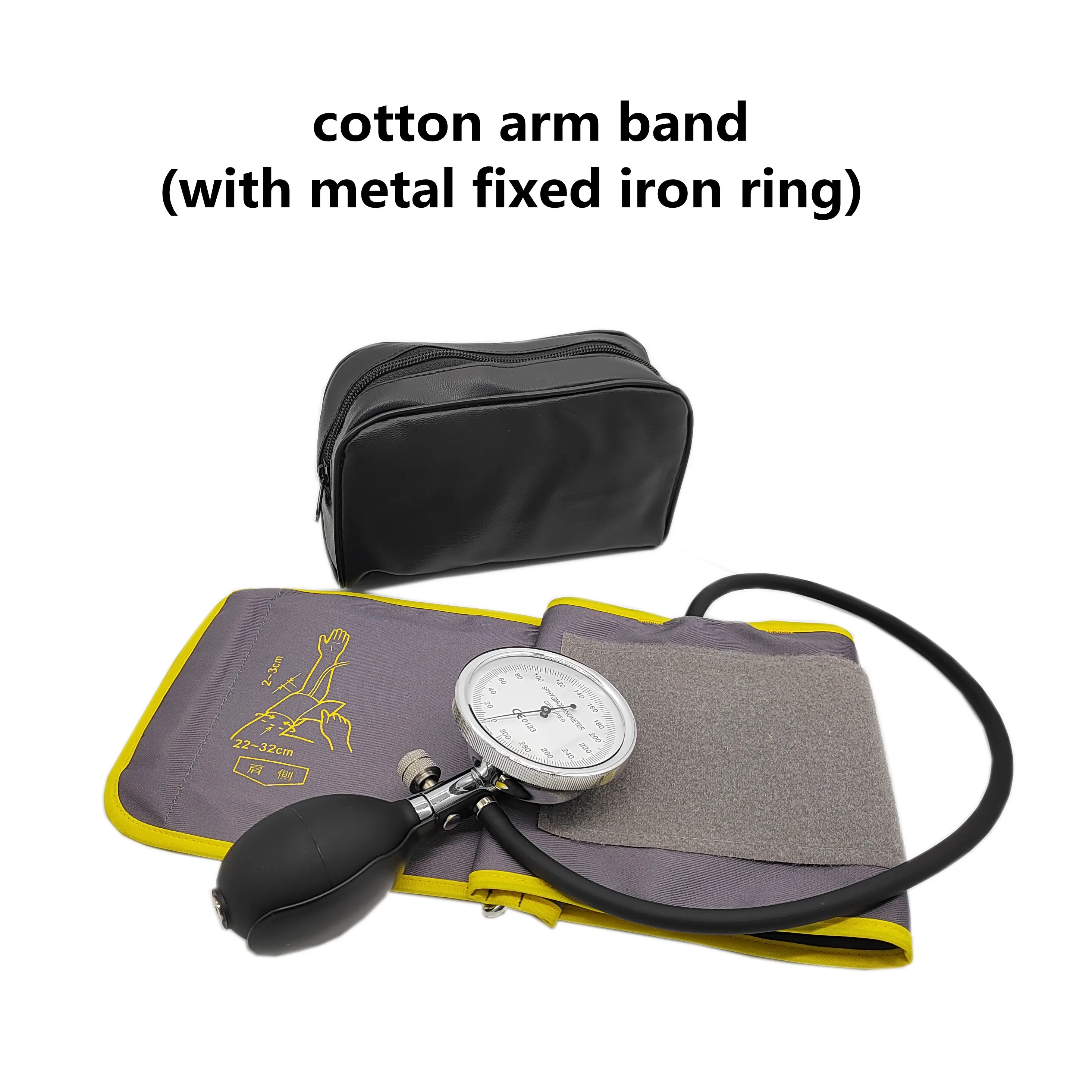 Blood Pressure Monitor Blood Pressure Meter Liquid Free Sphygmomanometer Handheld Large Scale Blood Pressure Measuring Device