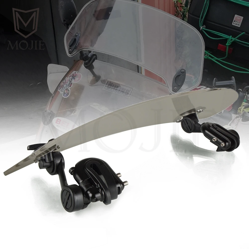 Удлинитель лобового стекла мотоцикла спойлер ветровой экран пневматический