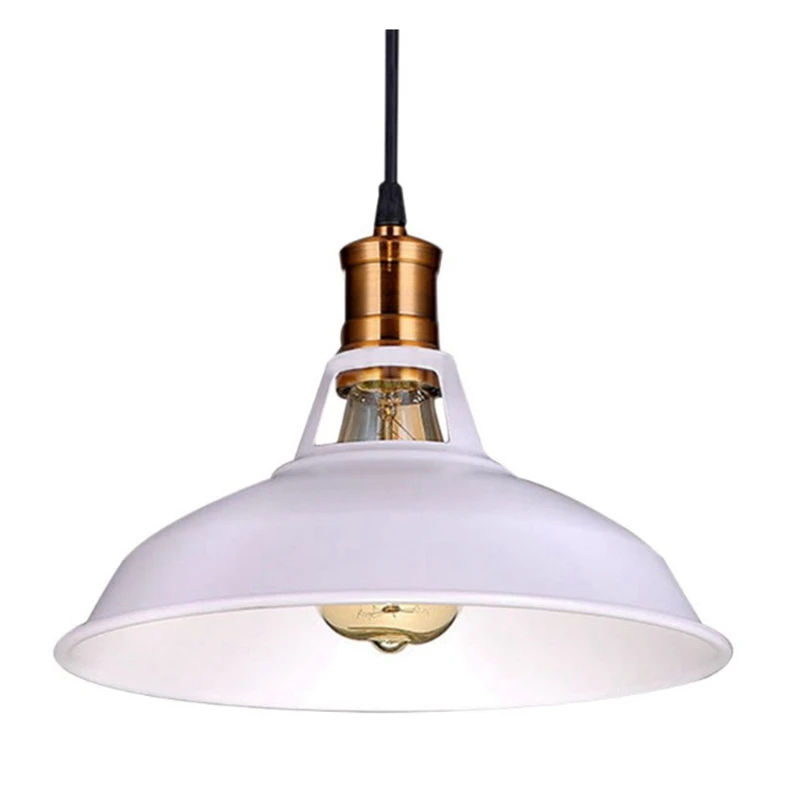 

ABSS-Industrial Retro Iron Chandelier Dia 27Cm Led Bulb Restaurant / Bar / Coffee / Bed Room Retro American Iron Chandelier