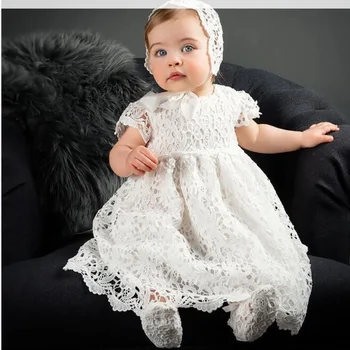 

Long christening dress baby girl wedding dress gown girl christening