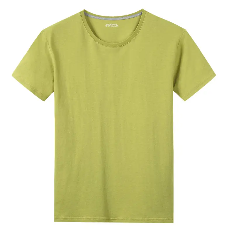 5XL T Shirts Men Women Clothing Cotton Summer Short Sleeve Solid Male Female Tshirts Top Tees O-Neck Plus Size Tee shirt MuLS 06