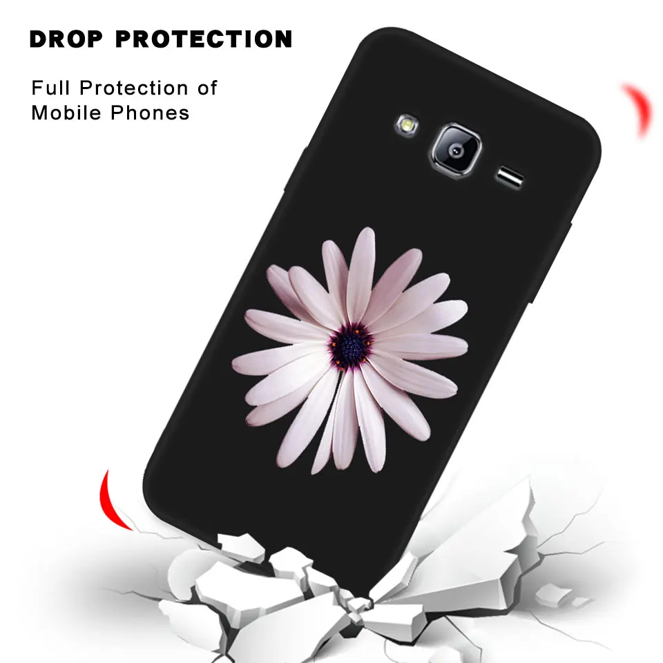 Роскошные Цвет Матовый телефон случае для Samsung Galaxy J1 J2 Core Prime J3 ТПУ чехол для iPhone 6 6S 5 5S SE 7 8 Plus iPhone X