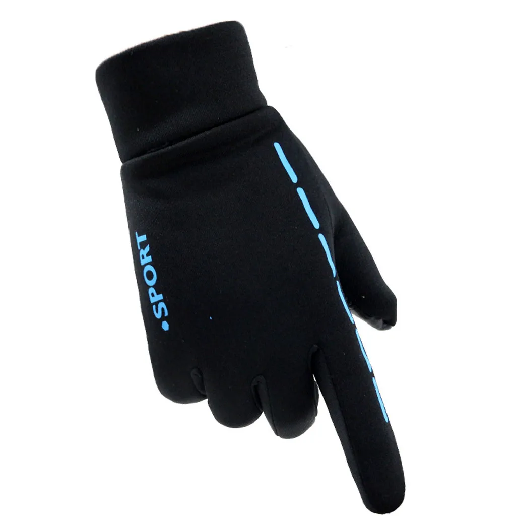 leather cycling gloves full finger