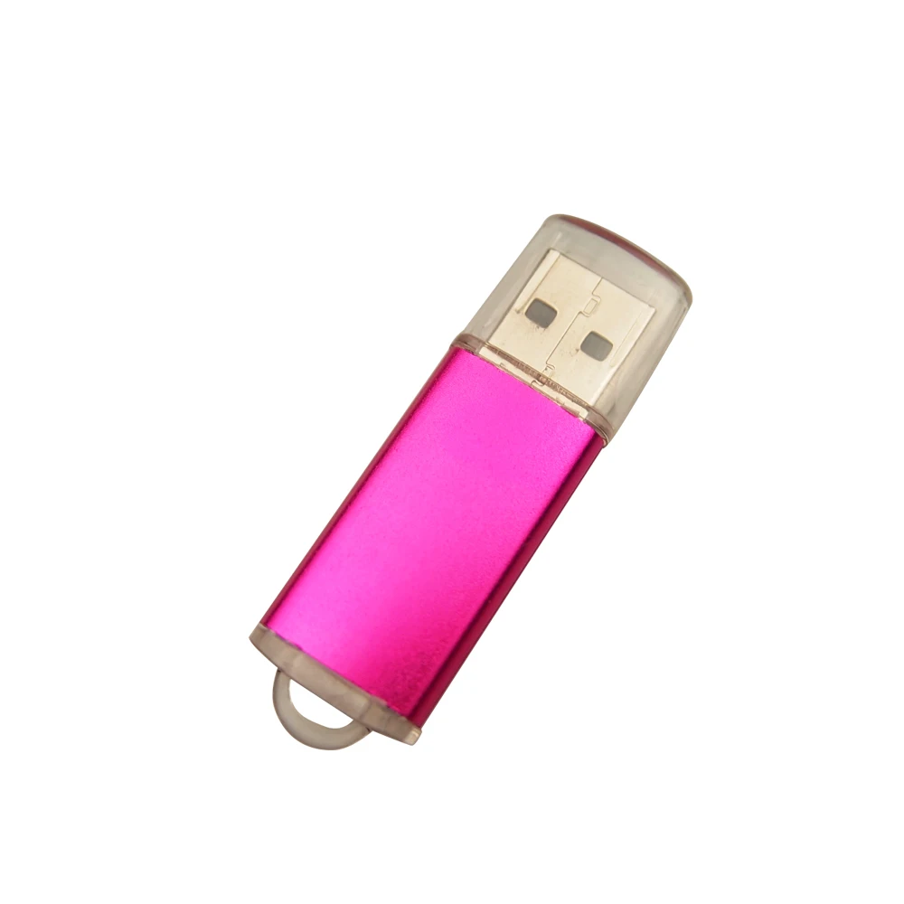 Металлический USB флеш-накопитель с индивидуальным логотипом, объем, карта памяти, 4 ГБ, 8 ГБ, 16 ГБ, 32 ГБ, 64 ГБ, Подарочный диск для хранения - Цвет: pink