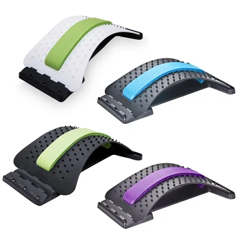 

Back Massage ic Stretcher Fitness Equipment Stretch Relax Mate Stretcher Lumbar Support Spine Pain Relief Chiropractic