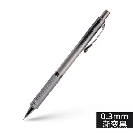 1 шт Pentel автоматический карандаш XPP1005G градиентный цвет 0,5/0,3/0,2 мм металлический нескользящий низкий центр тяжести ограниченный 0,3/0,5 мм запасной - Цвет: 0.3mm 1pcs