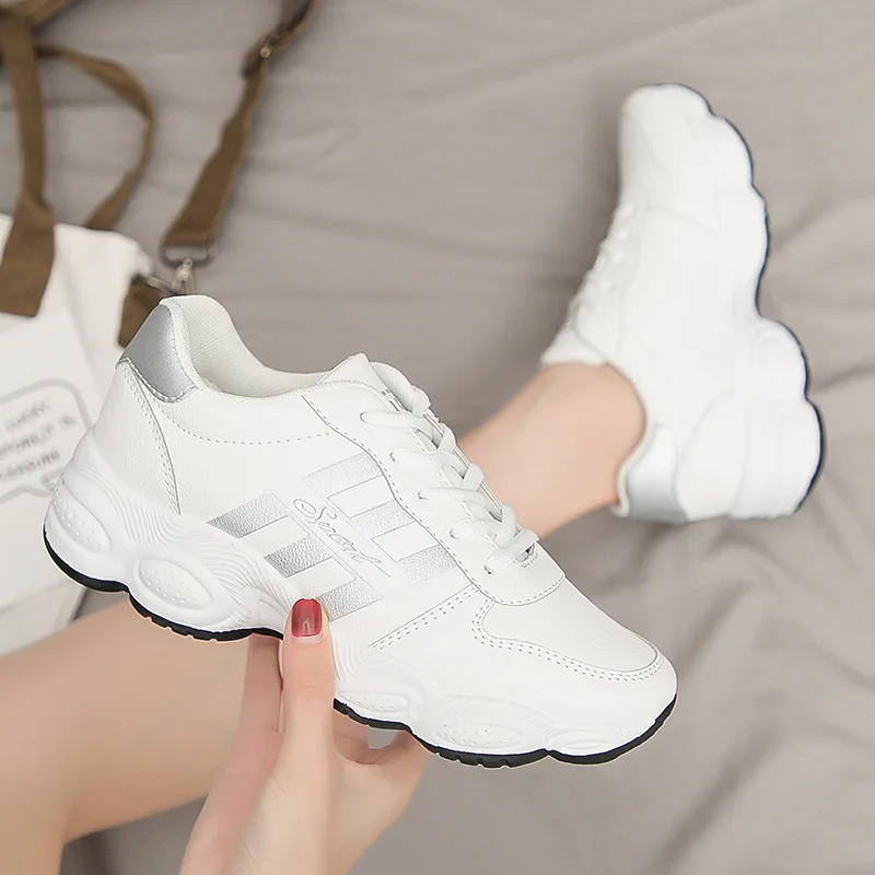 

Spring And Autumn INS Shoe Athletic Shoes Women's Korean-style Harajuku Ulzzang Versatile 2019 Spring Small White Shoes Old Man