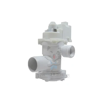 

Pump with Indesit body, on 4 latches, conclusions back, together, askoll, copreci