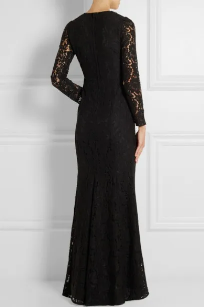 Вечернее платье de soiree vestidos de festa longo, новые модные вечерние платья с длинным рукавом, кружевное вечернее элегантное платье