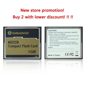 

CF Card 1G Industrial CompactFlash TURBO Compact Flash Card 1GB Card Industrial control machine tool with Memory card