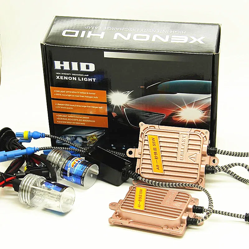 Комплект для преобразования ксенона H7 HID 55 Вт Лампа H1 H3 H11 9005 автомобильная фара