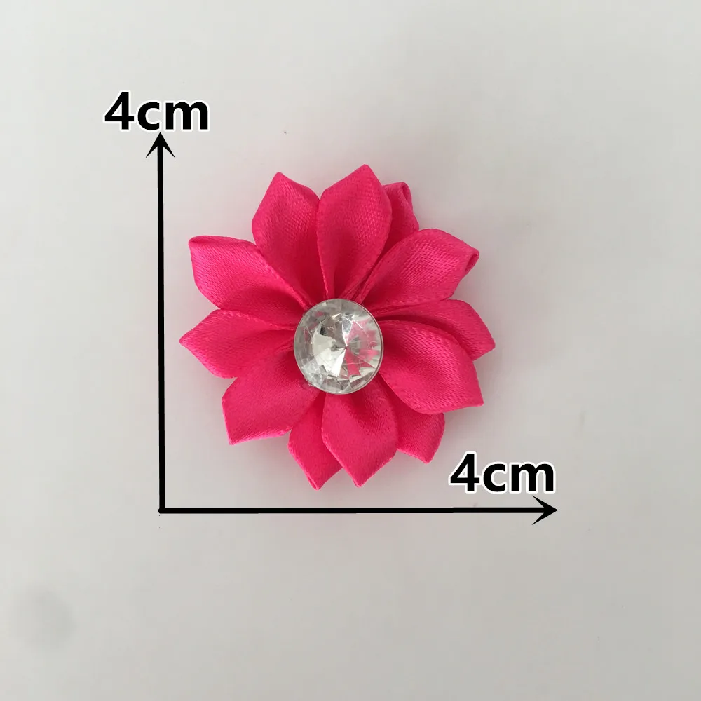 20 PCS SALE Полиэфирная лента Стразы 3D Искусственные цветы для дома аксессуары для свадебных украшений DIY ВЕНОК рукоделие Новогоднее украшение - Цвет: 20 PCS SALE