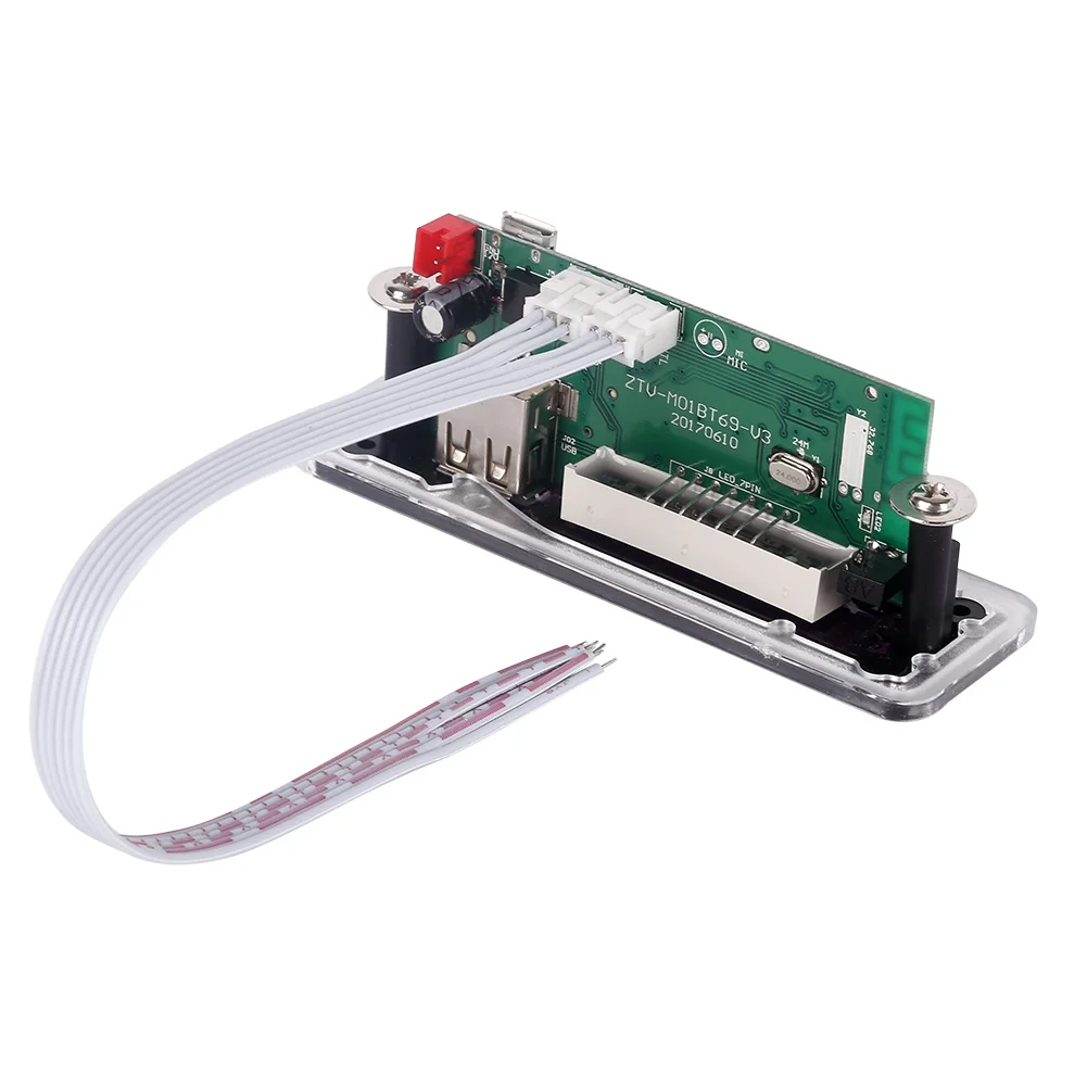 MP3 Расшифровка Bluetooth плата Модуль ж/SD слот для карты/USB/FM/пульт дистанционного декодирования модуль sz