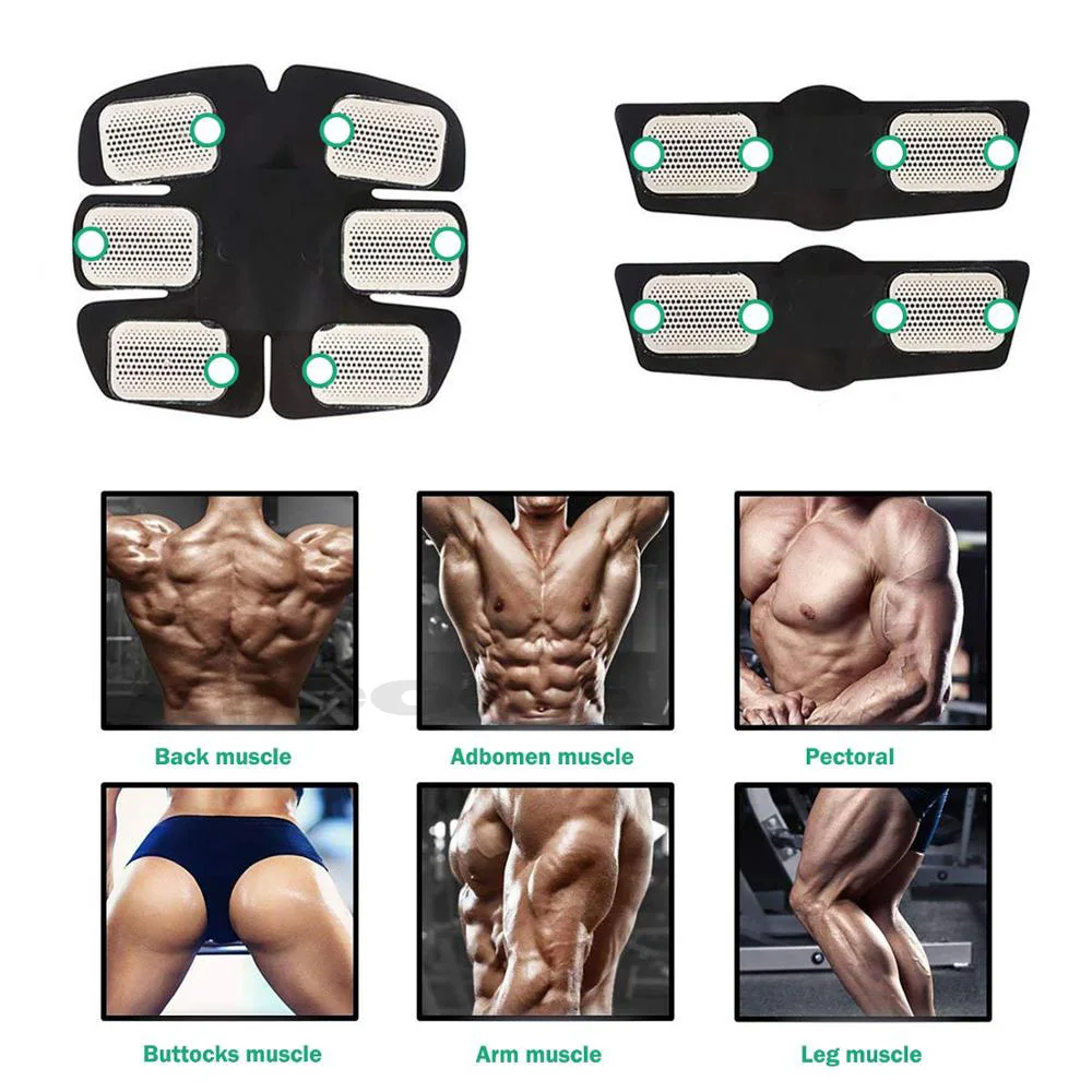 Stimulateur Musculaire EMS Pour Fesses - Redresseur Et Formateur De Hanches Sans Fil, Tonifie Cuisses Et Abdos - 8