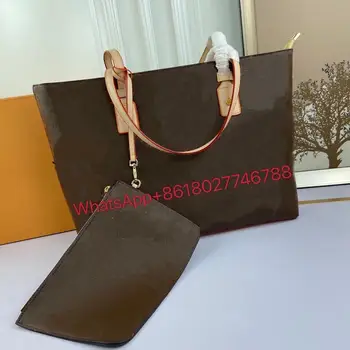 

2021 Large capacity shopping bag Fashion luxury lady's handbag global free shipping