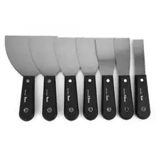 7 шт. Портативный Шпатлёвки Ножи 1/1. 5/2/2,5/3/4/5in ракельный нож стены Лопата штукатурные Ножи для соскабливания Краски грязи стены мастерок