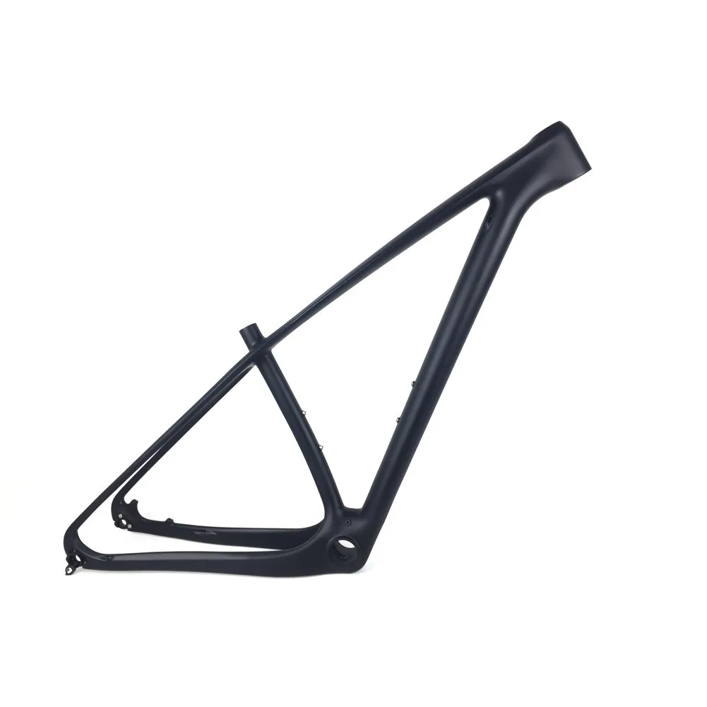 Black Matte Spcycle карбоновая MTB рама 29er рама для горного велосипеда 27,5 er карбоновая Передняя Велосипедная вилка рама совместимая 142*12 мм через ось и 135*9 мм QR - Цвет: Black Matte