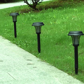 

Mosquito Repellent Garden Lamp Solar Powered Outdoor Garden LED Light Mosquito Pest Bug Zapper Insect Killer
