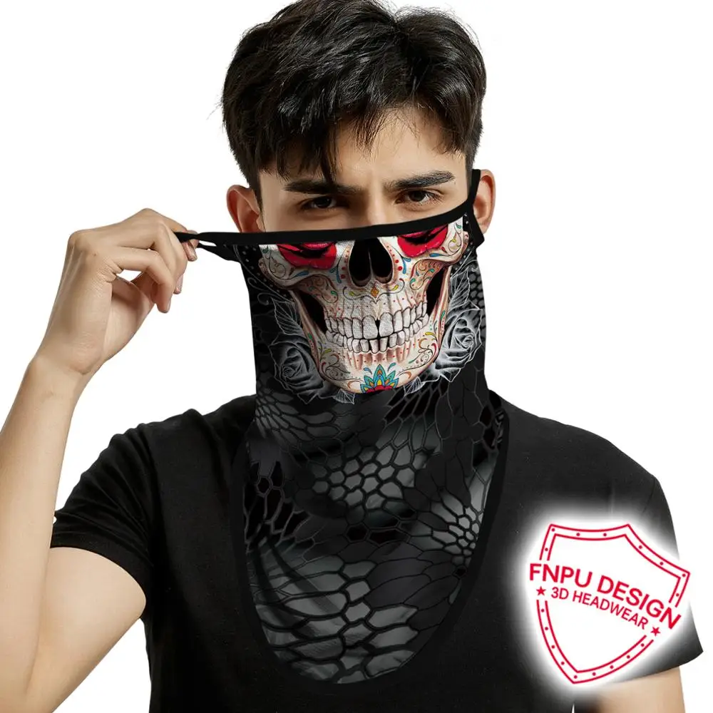 ShopINess Unisex Tube Scarf For Adults Multifunctional Headband Bandana