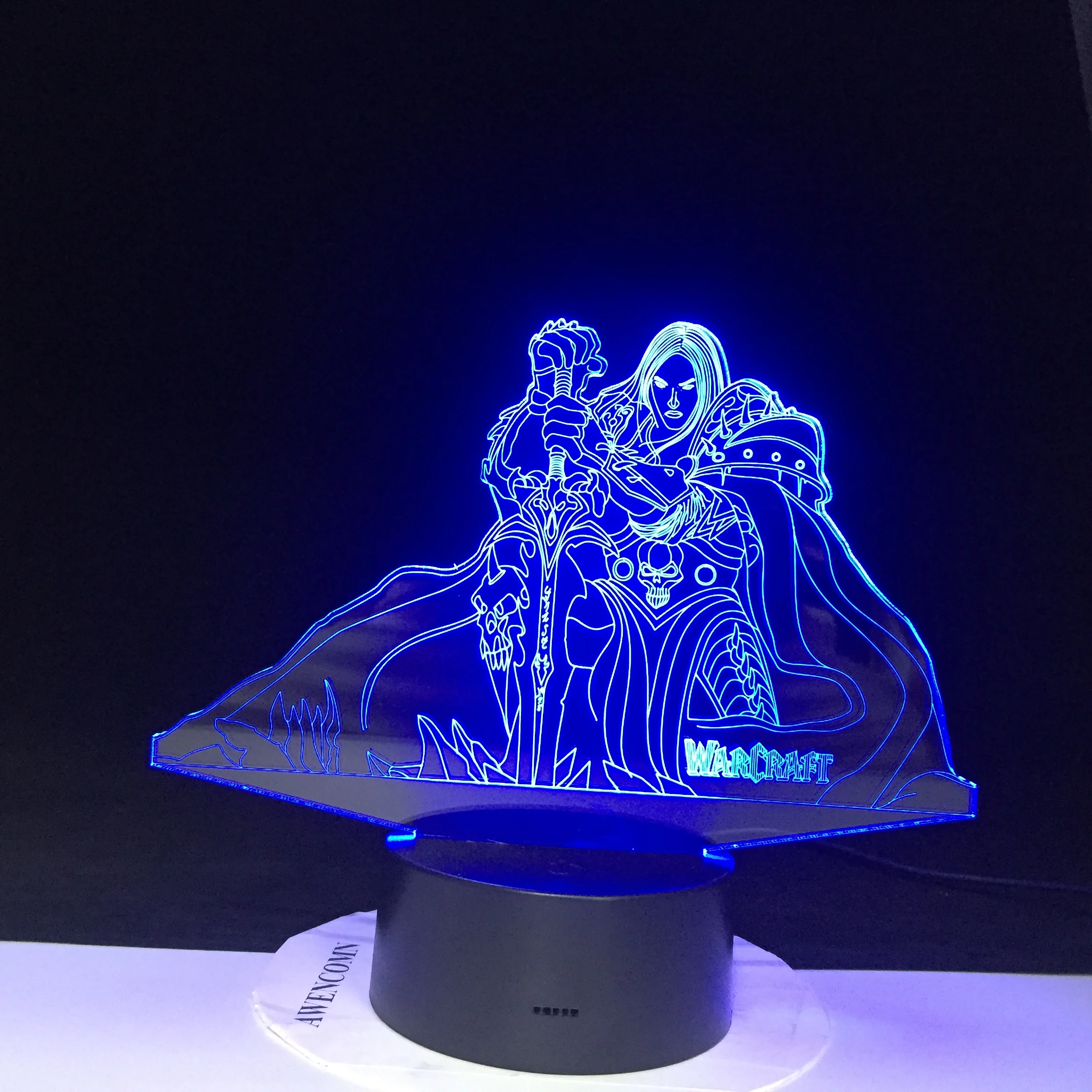 Игра World of Warcraft фигура короля лича артаса менетила гулдана декор для детской
