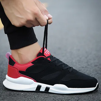 

Nice Spring Autumn Sneakers Height Increase Men Footwear Fashion Breathable Casual Shoes