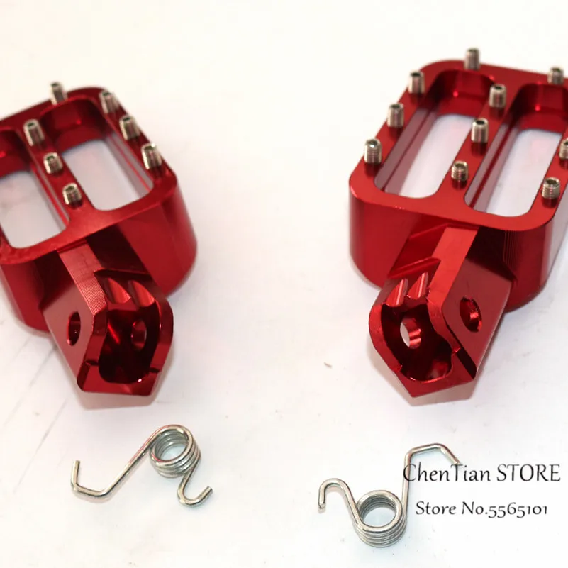 Мотоцикл для ног с ЧПУ подножки педали HONDA CR125 CR250 CRF150R CRF250R CRF250X CRF450R CRF450X CRF250L