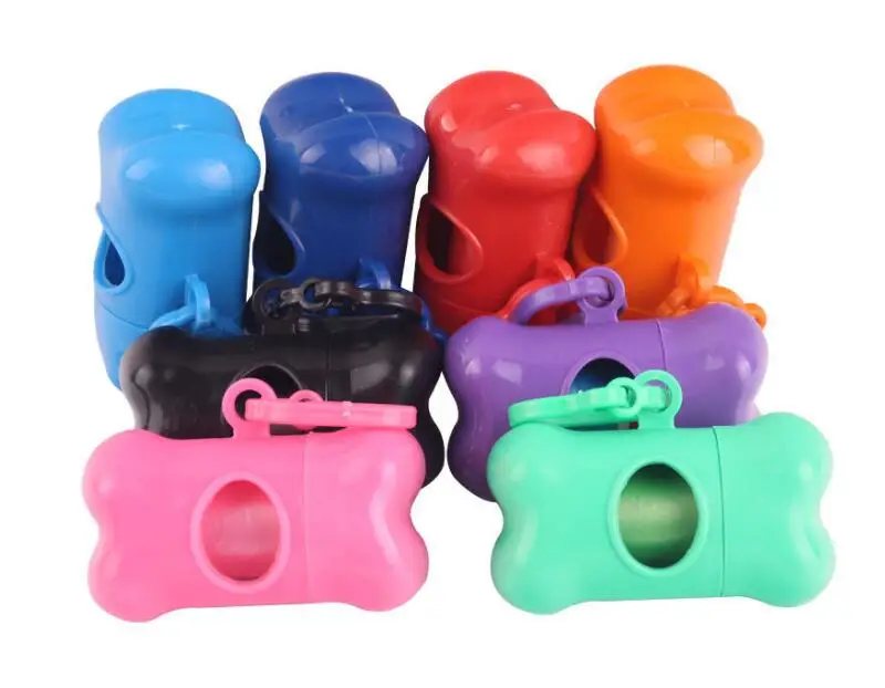 Pet Waste Bag Dispenser For Dogs Waste Bag Holder Plastic Garbage Bag