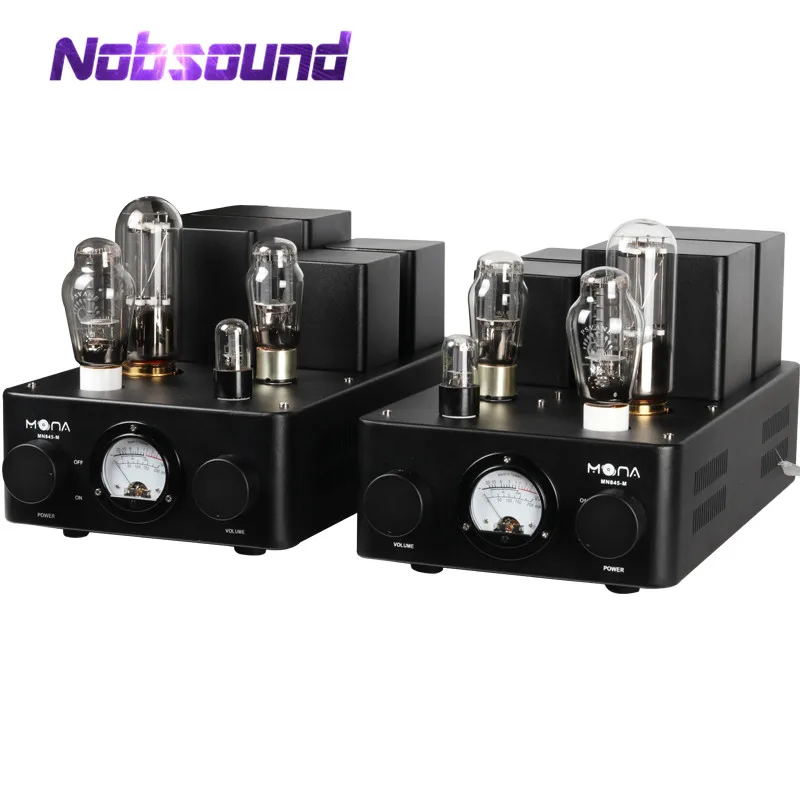 Nobsound Hi-end HiFi стерео 300B Push 845 ламповый усилитель класса A Сплит SRPP односторонний усилитель мощности 60 Вт