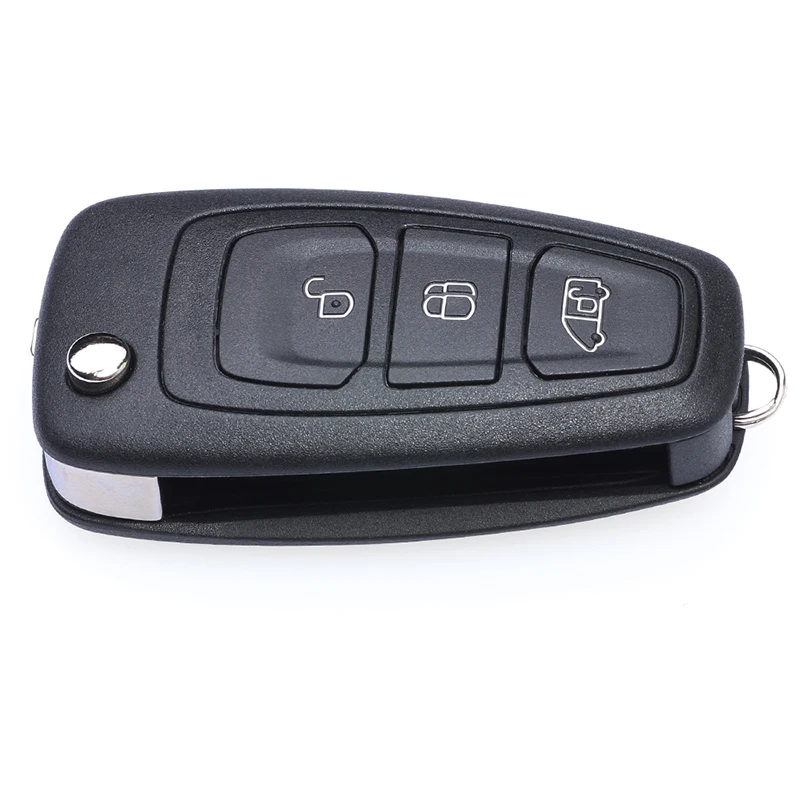 KEYECU OEM дистанционный Автомобильный ключ для Ford Transit Custom 2012 2013 Fob 3 Btn-434 MHz-63+ чип-BK2T-15K601-AA AB AC