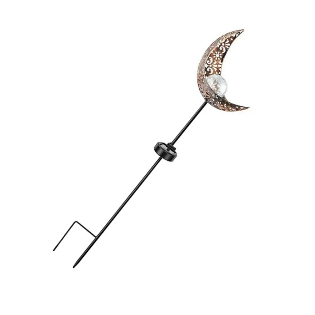 Сферический светильник на солнечной батарее металлический для украшения сада