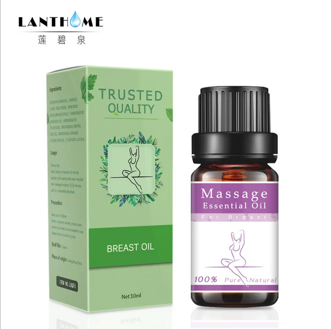 Lanthome breast care and Massage Essential oil can increase skin luster, keep breast straight and plump