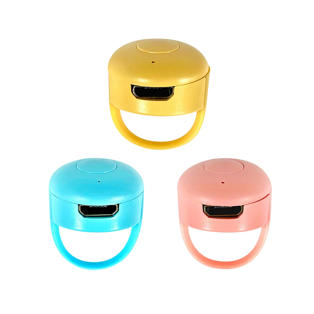 Ring Page Turner Liker APP Youtube Mobile Phone Lazy Fingertip Manipulator Bluetooth Short Video Controller Accessories
