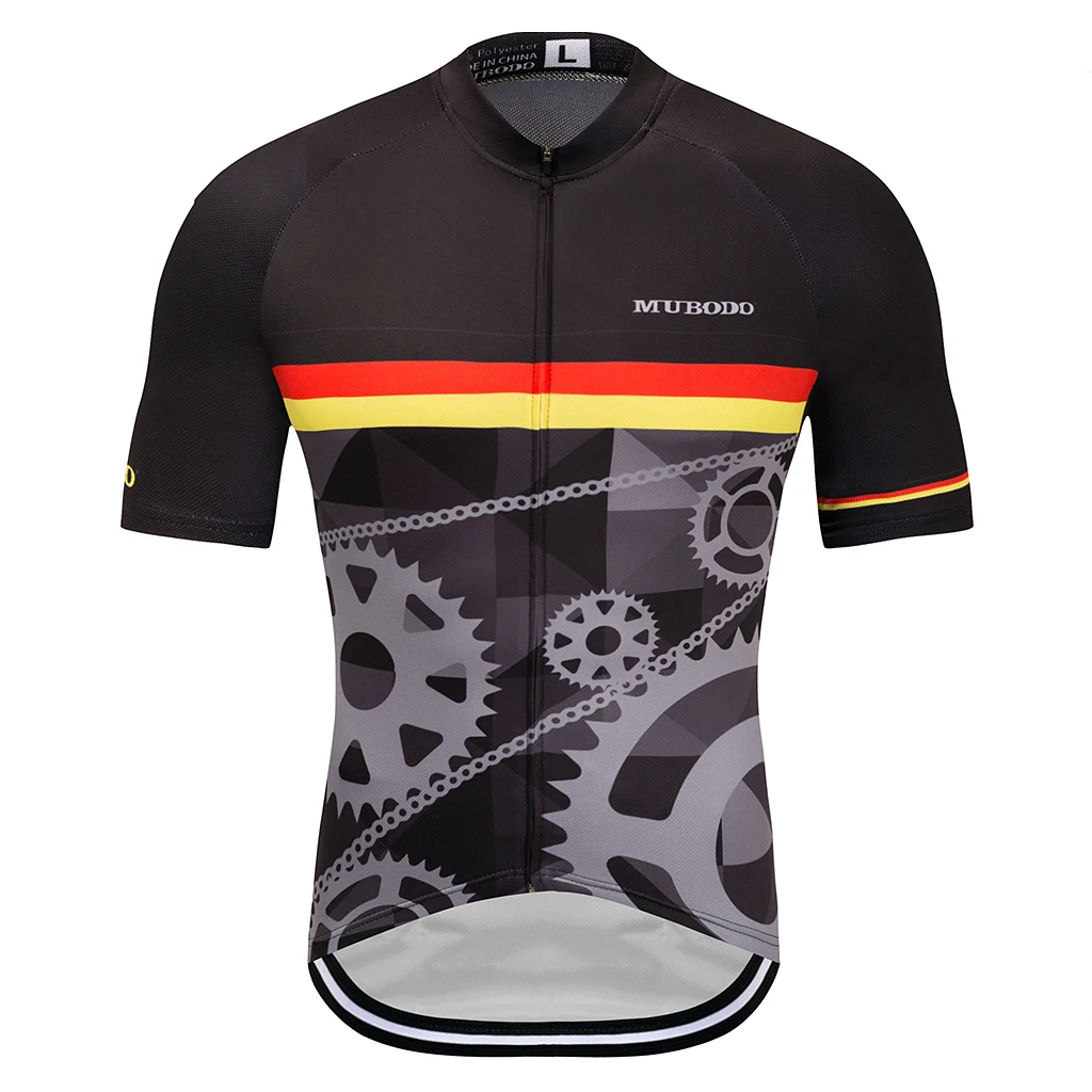 Short Sleeve Ropa de bicicleta велосипедные наборы для мужчин Велоспорт Джерси короткий рукав велосипедный комплект одежды велосипедная Одежда Форма для триатлона Майо - Цвет: Short Sleeve
