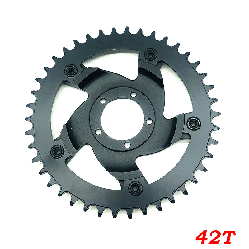 42T EJOYQI Bafang BBSHD/BBS03 42T 44T 46T сменная цепь для колес, защита для велосипеда 8fun - Цвет: 42T