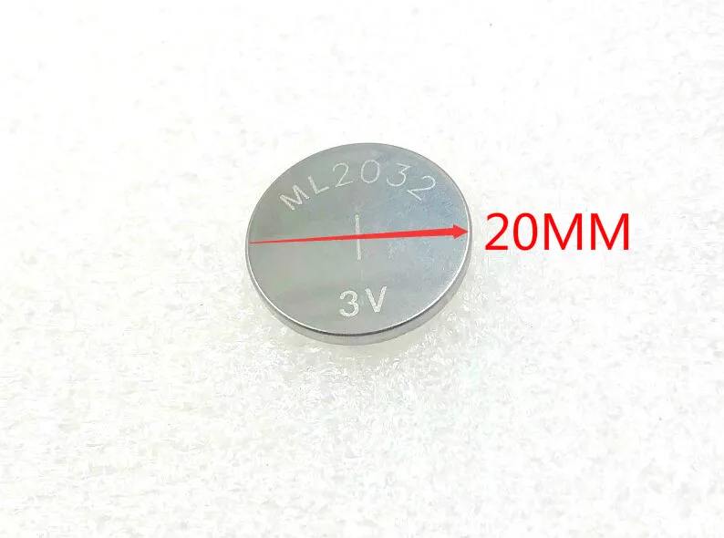 Новый оригинальный 2 шт. ML2032 2032 3 в 65 мАч 20X мм для перезаряжаемой литий ионной