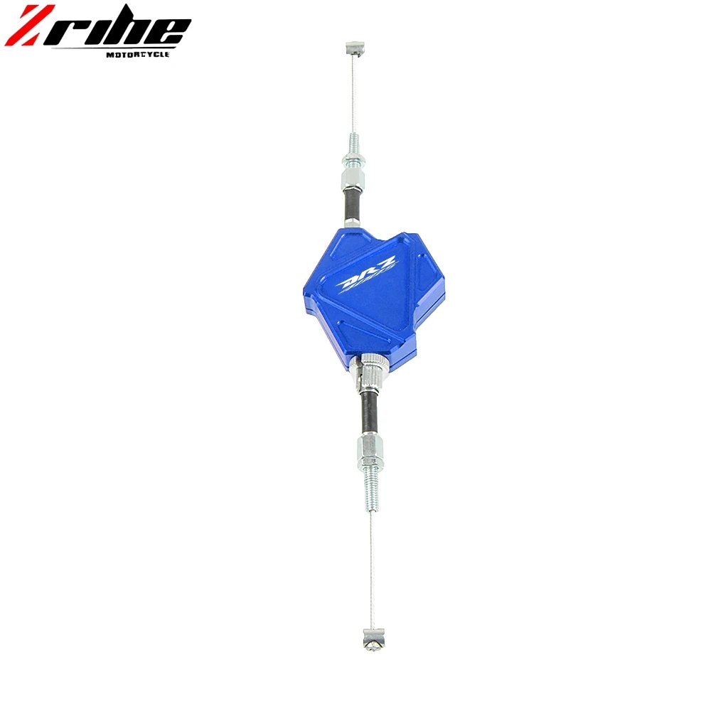 blue Motorcycle CNC Aluminum Stunt Clutch Lever Easy Pull Cable System For Suzuki DRZ400SM DRZ400S DRZ 400 SM 2000- 2013 - Цвет: blue