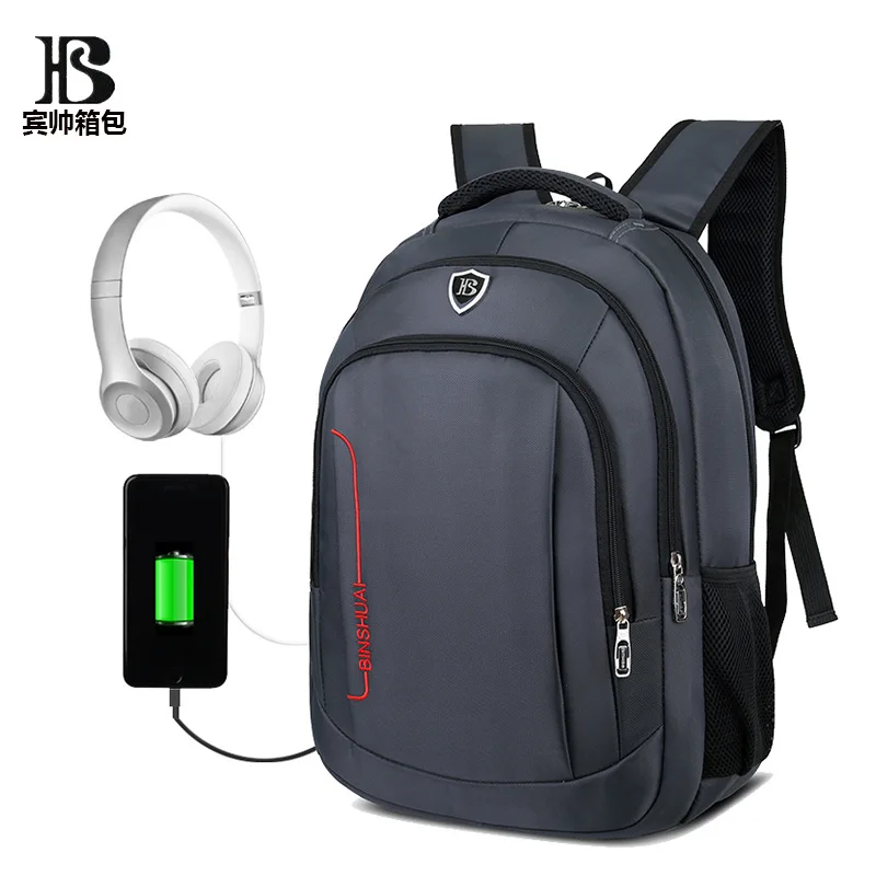 

Cross Border for Nylon Business Computer Backpack Travel Casual Backpack Men's Women's High Middle School Students School Bag
