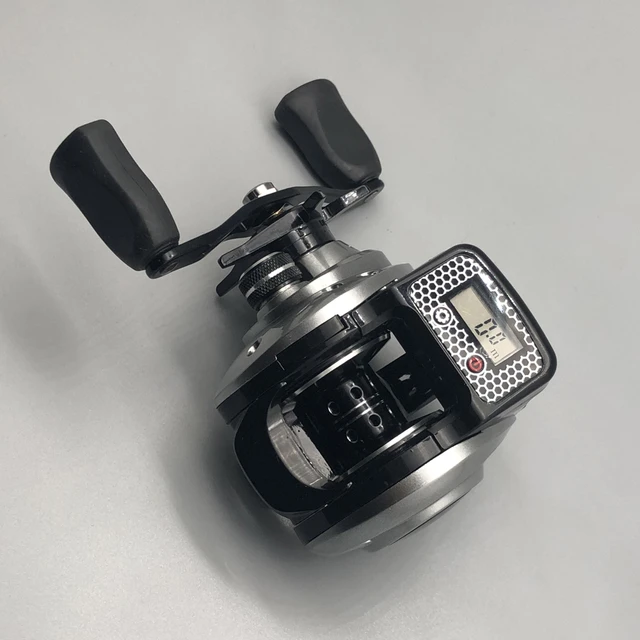 Baitcasting Reel with Line Counter Digital Display Counter Wheel Fishing  Gear Tackle for Saltwater Freshwater - AliExpress